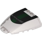 LEGO® Voorruit met Motief Doorzichtig Zwart 80222pb01