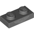 LEGO® Plaat met Motief Donker Blauwachtig Grijs 3023pb03