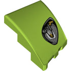 LEGO® los onderdeel Wig met Motief Limoen 80177pb002