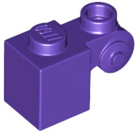LEGO® los onderdeel Steen Aangepast Donkerpaars 20310