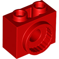 Plaatje in Gallery viewer laden, LEGO® los onderdeel Technische Steen in kleur Rood 80431