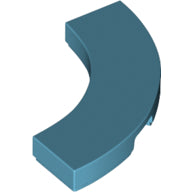 LEGO® los onderdeel Tegel Rond Medium Azuurblauw 79393