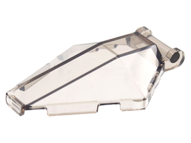 LEGO® los onderdeel Voorruit Doorzichtig Zwart 27262