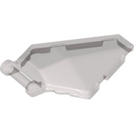 LEGO® los onderdeel Voorruit Doorzichtig Zwart 27262