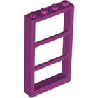 LEGO® los onderdeel Raamkozijn in kleur Magenta 57894