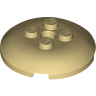 LEGO® los onderdeel Steen Rond in kleur Geelbruin 65138