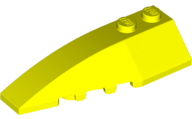 LEGO® los onderdeel Wig in kleur Neon geel 41748