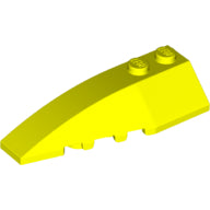 LEGO® los onderdeel Wig in kleur Neon geel 41748