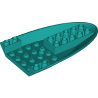Plaatje in Gallery viewer laden, LEGO® los onderdeel Vliegtuig in kleur Donker Turkoois 87611