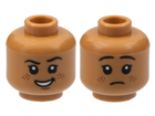 LEGO® los onderdeel Hoofd in kleur Medium Noga 3626cpb2992