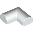 LEGO® los onderdeel Dakpan Gebogen in kleur Wit 79757