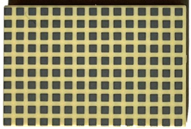 LEGO® los onderdeel Tegel met Motief Geelbruin 26603pb209