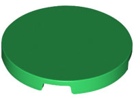 Plaatje in Gallery viewer laden, LEGO® los onderdeel Tegel Rond in kleur Groen 67095