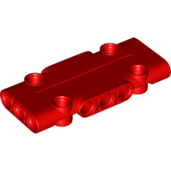 Plaatje in Gallery viewer laden, LEGO® los onderdeel Technisch Paneel in kleur Rood 71709
