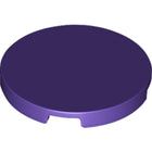 LEGO® los onderdeel Tegel Rond in kleur Donkerpaars 67095