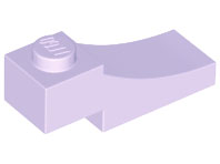 LEGO® los onderdeel Steen Boog in kleur Lavendel 70681