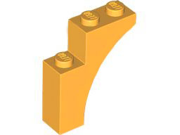 LEGO® los onderdeel Steen Boog Helder Licht Oranje 13965