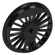 Plaatje in Gallery viewer laden, LEGO® los onderdeel Wiel in kleur Zwart 90840