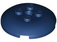 LEGO® los onderdeel Steen Rond in kleur Donkerblauw 65138