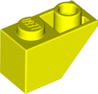 Plaatje in Gallery viewer laden, LEGO® los onderdeel Dakpan Omgekeerd in kleur Neon geel 3665