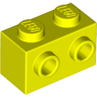 Plaatje in Gallery viewer laden, LEGO® los onderdeel Steen Aangepast in kleur Neon geel 11211