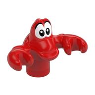 LEGO® los onderdeel Waterdier in kleur Rood bb0624pb02