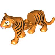 LEGO® los onderdeel Landdier in kleur Oranje bb1256pb01