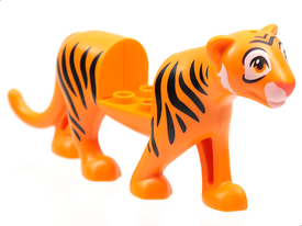 LEGO® los onderdeel Landdier in kleur Oranje bb1256pb01