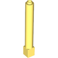 Plaatje in Gallery viewer laden, LEGO® los onderdeel Steunpilaar Helder Lichtgeel 43888