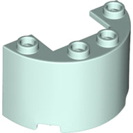 Plaatje in Gallery viewer laden, LEGO® los onderdeel Cilinder in kleur Licht Aqua 24593