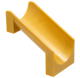 LEGO® los onderdeel Glijbaan in kleur Parel Goud 27976