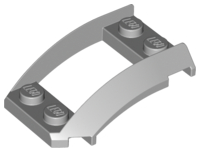 LEGO® los onderdeel Wig Licht Blauwachtig Grijs 47755