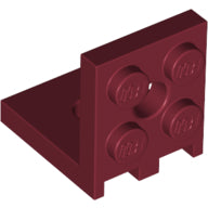 Plaatje in Gallery viewer laden, LEGO® los onderdeel Beugel in kleur Donkerrood 3956