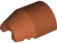 LEGO® los onderdeel Voorruit in kleur Donker Oranje 92832