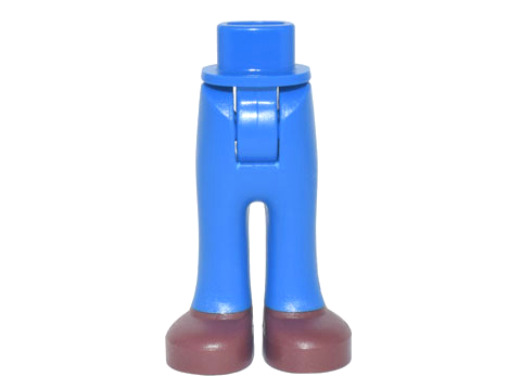 LEGO® los onderdeel Benen in kleur Blauw 92253c00pb33