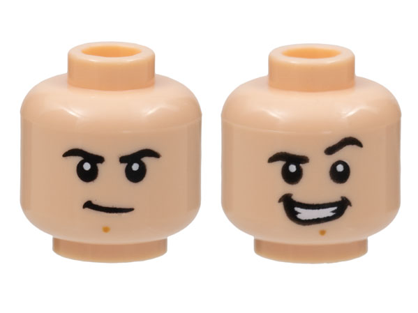 LEGO® los onderdeel Hoofd in kleur Lichte Noga 3626cpb3013