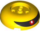 LEGO® los onderdeel Steen Rond met Motief Geel 79850pb01