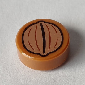 LEGO® onderdeel Tegel Rond met Motief Medium Noga 98138pb322