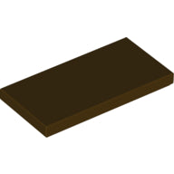 Plaatje in Gallery viewer laden, LEGO® los onderdeel Tegel Algemeen Donker Bruin 87079