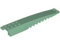 Plaatje in Gallery viewer laden, LEGO® los onderdeel Wig in kleur Zandgroen 89680