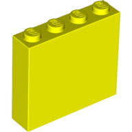 LEGO® los onderdeel Steen in kleur Neon geel 49311