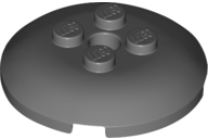 LEGO® onderdeel Steen Rond Donker Blauwachtig Grijs 65138