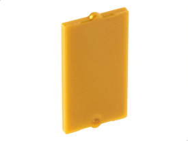 LEGO® los onderdeel Venster, Ruit en Luik Parel Goud 60602