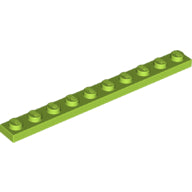 LEGO® los onderdeel Plaat Algemeen in kleur Limoen 4477