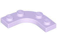 LEGO® los onderdeel Plaat Rond in kleur Lavendel 68568