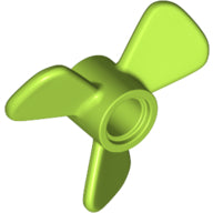 Plaatje in Gallery viewer laden, LEGO® los onderdeel Propellor in kleur Limoen 65768