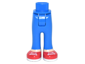 LEGO® los onderdeel Benen in kleur Blauw 92253c00pb53