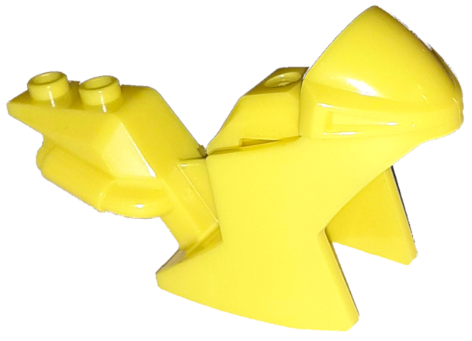 LEGO® los onderdeel Fiets & Motor in kleur Neon geel 18895
