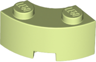 LEGO® los onderdeel Steen Rond Geelachtig Groen 85080