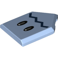 Plaatje in Gallery viewer laden, LEGO® 22385pb237 in kleur Helder Lichtblauw